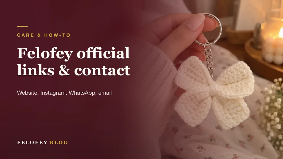 Felofey Official Links: Website, Instagram, WhatsApp and Contact