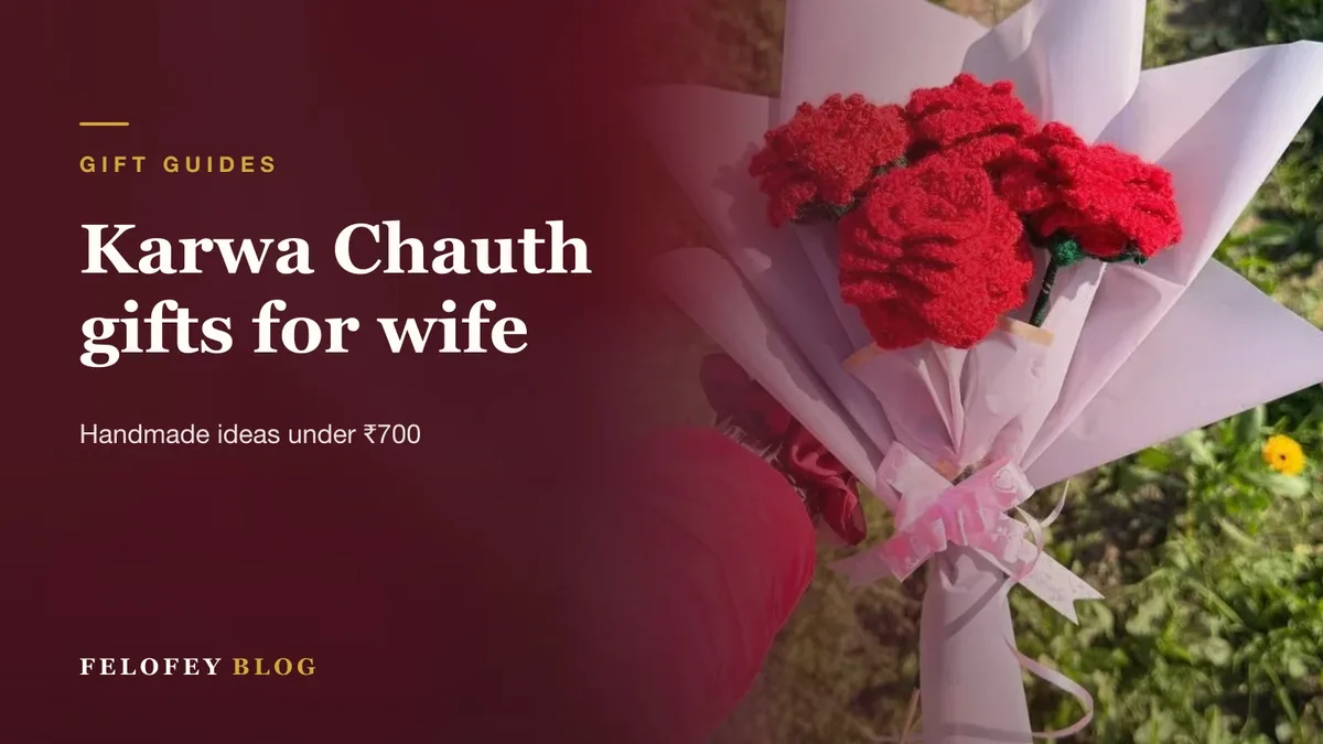 Karwa Chauth Gifts for Wife: Handmade Ideas Under ₹700 That Last Beyond the Fast
