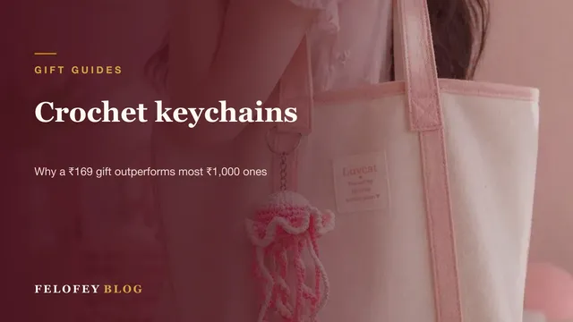Handmade crochet keychains by Felofey